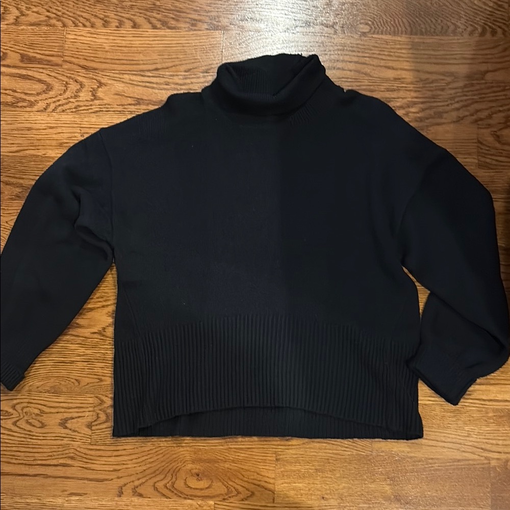 Black Turtleneck Sweater